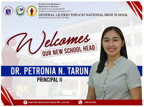 general emilio aguinaldo national high school|GENERAL LICERIO TOPACIO NATIONAL HIGH .